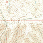 United States Geological Survey Vey Ranch, OR (1968, 24000-Scale) digital map