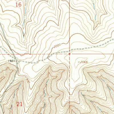 United States Geological Survey Vey Ranch, OR (1968, 24000-Scale) digital map