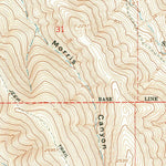 United States Geological Survey Vey Ranch, OR (1968, 24000-Scale) digital map