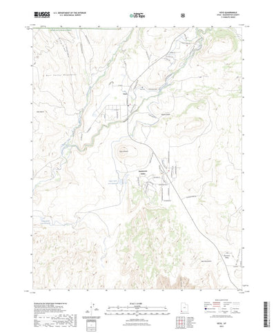 United States Geological Survey Veyo, UT (2023, 24000-Scale) digital map