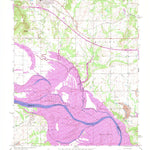 United States Geological Survey Vian, OK (1967, 24000-Scale) digital map