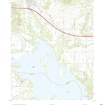 United States Geological Survey Vian, OK (2022, 24000-Scale) digital map