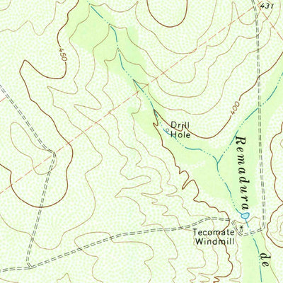 United States Geological Survey Viboras, TX (1972, 24000-Scale) digital map