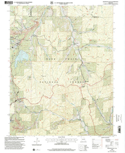 United States Geological Survey Viburnum East, MO (1999, 24000-Scale) digital map