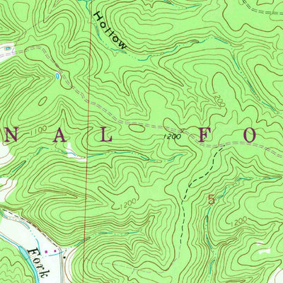 United States Geological Survey Viburnum West, MO (1967, 24000-Scale) digital map