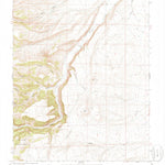 United States Geological Survey Vicente Canyon, CO (1967, 24000-Scale) digital map
