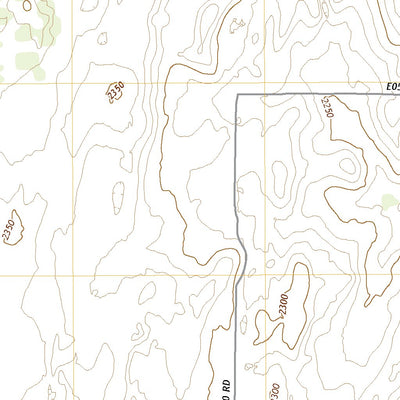 United States Geological Survey Vici NW, OK (2022, 24000-Scale) digital map