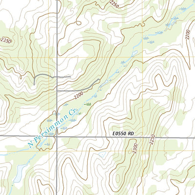 United States Geological Survey Vici NW, OK (2022, 24000-Scale) digital map