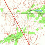 United States Geological Survey Vici, OK (1969, 24000-Scale) digital map