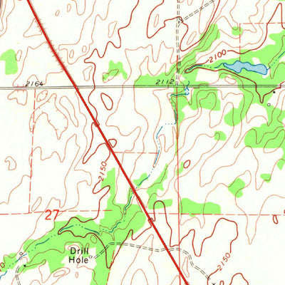 United States Geological Survey Vici, OK (1969, 24000-Scale) digital map