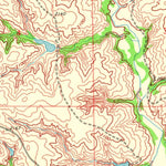 United States Geological Survey Vici SW, OK (1970, 24000-Scale) digital map
