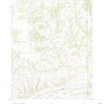 United States Geological Survey Vici SW, OK (2022, 24000-Scale) digital map