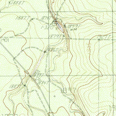 United States Geological Survey Vick, TX (1984, 24000-Scale) digital map