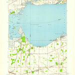 United States Geological Survey Vickery, OH (1957, 24000-Scale) digital map