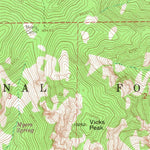 United States Geological Survey Vicks Peak, NM (1964, 24000-Scale) digital map