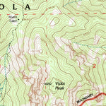 United States Geological Survey Vicks Peak, NM (1995, 24000-Scale) digital map