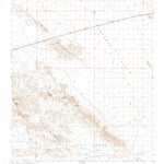 United States Geological Survey Vicksburg, AZ (1962, 62500-Scale) digital map