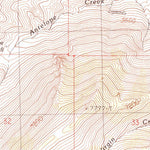 United States Geological Survey Vicksburg Canyon, NV (1990, 24000-Scale) digital map