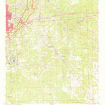 United States Geological Survey Vicksburg East, MS (1962, 24000-Scale) digital map