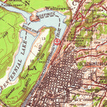 United States Geological Survey Vicksburg, MS-LA (1941, 62500-Scale) digital map