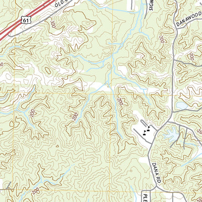 United States Geological Survey Vicksburg West, MS (2020, 24000-Scale) digital map