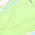 United States Geological Survey Vicksburg West, MS-LA (1962, 24000-Scale) digital map
