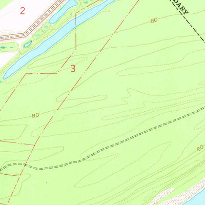 United States Geological Survey Vicksburg West, MS-LA (1962, 24000-Scale) digital map