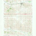 United States Geological Survey Victor, IA (1968, 24000-Scale) digital map