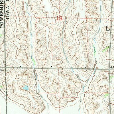 United States Geological Survey Victor, IA (1968, 24000-Scale) digital map