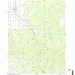 United States Geological Survey Victor, ID-WY (1978, 24000-Scale) digital map