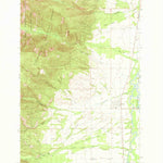 United States Geological Survey Victor, MT (1967, 24000-Scale) digital map