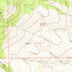 United States Geological Survey Victor, MT (1967, 24000-Scale) digital map