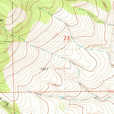 United States Geological Survey Victor, MT (1967, 24000-Scale) digital map