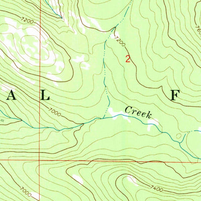 United States Geological Survey Victor Peak, ID (1969, 24000-Scale) digital map