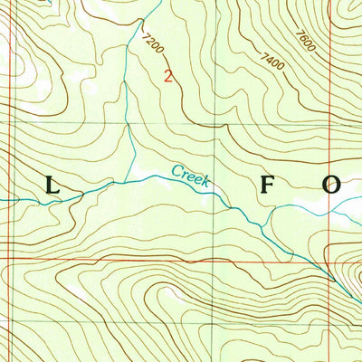 United States Geological Survey Victor Peak, ID (2004, 24000-Scale) digital map