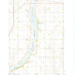 United States Geological Survey Victor, SD (1972, 24000-Scale) digital map