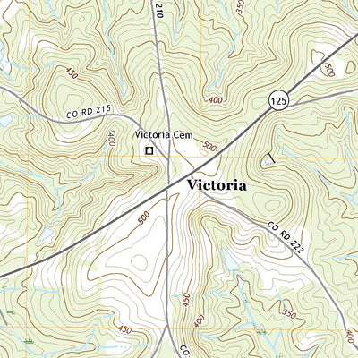 United States Geological Survey Victoria, AL (2020, 24000-Scale) digital map