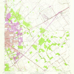 United States Geological Survey Victoria East, TX (1952, 24000-Scale) digital map