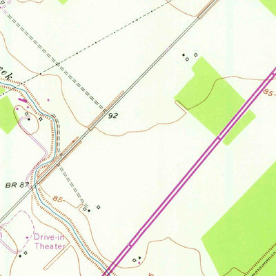 United States Geological Survey Victoria East, TX (1952, 24000-Scale) digital map