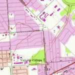 United States Geological Survey Victoria East, TX (1952, 24000-Scale) digital map