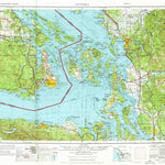 United States Geological Survey Victoria, WA (1957, 250000-Scale) digital map