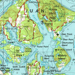 United States Geological Survey Victoria, WA (1957, 250000-Scale) digital map