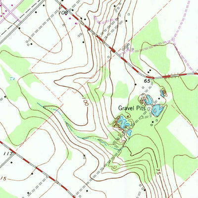 United States Geological Survey Victoria West, TX (1964, 24000-Scale) digital map