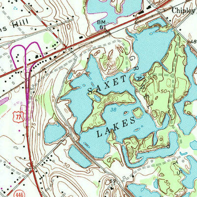 United States Geological Survey Victoria West, TX (1964, 24000-Scale) digital map