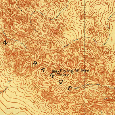 United States Geological Survey Victorio, NM (1918, 62500-Scale) digital map