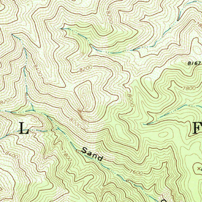 United States Geological Survey Victorio Park, NM (1963, 24000-Scale) digital map