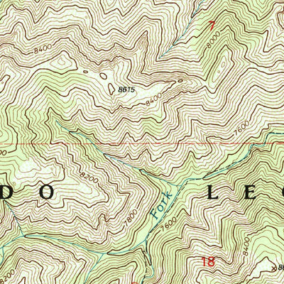 United States Geological Survey Victorio Park, NM (1999, 24000-Scale) digital map