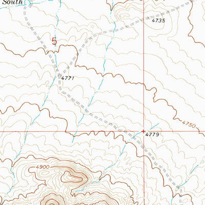United States Geological Survey Victorio Ranch, NM (1965, 24000-Scale) digital map