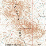 United States Geological Survey Victorio Ranch, NM (1965, 24000-Scale) digital map