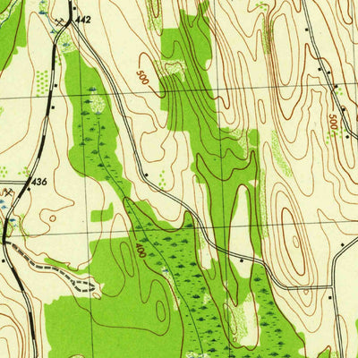 United States Geological Survey Victory, NY (1943, 31680-Scale) digital map